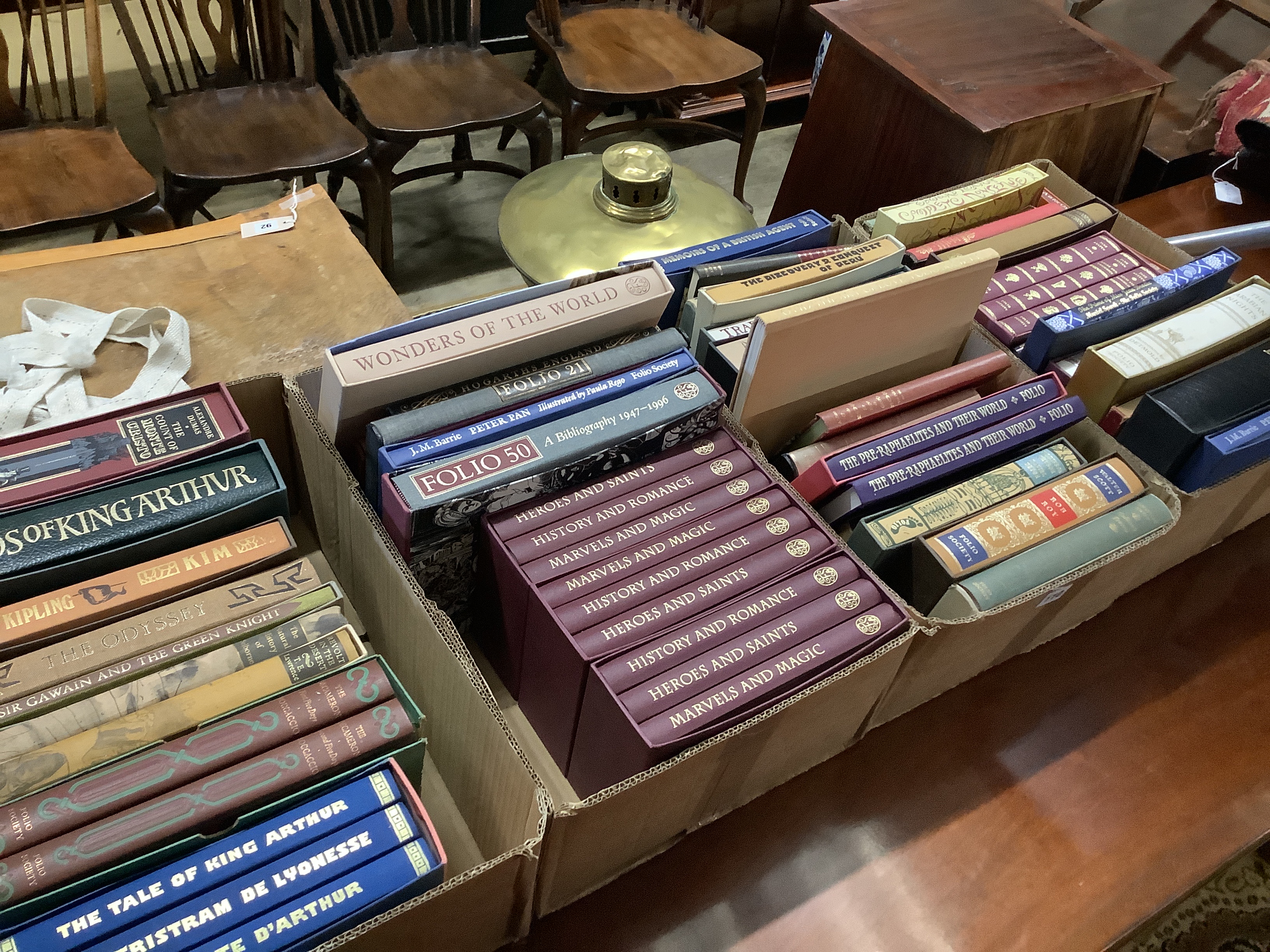 Folio Society books - approx. 55 volumes, to include Dumas, Austen and Walter Scott